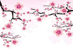 Leyiyi Romantic Cherry Blossoms Backdrop 10x7ft Photography Background Valentine's Day Decoration Soft Pink Love Theme Wedding Party Kids Girls Boys Adults Love Photo Booth Video Props - Image 2