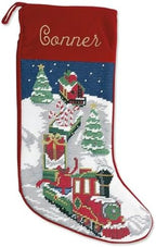 Lillian Vernon Personalized Heirloom Needlepoint Stocking by LillianVernon