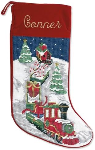 Lillian Vernon Personalized Heirloom Needlepoint Stocking by LillianVernon