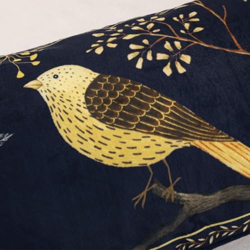 patdrea Designer Velvet Throw Pillow Cover,Set of 2,12"x28"-Doodle B - Image 4