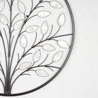 ALICE HOUSE Metal Wall Art with Shell Leaves, 26" Tree Wall Sculpture, Wall Decor for Living Room, Dining Room, Bedroom, Entryway AL4101 - Image 6