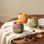 SHMILMH Candle Holders for Fall Table Decor Centerpiece Decorations 12 PCS - Image 2