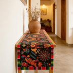 15 Pack Mexican Fiesta Table Runner 72×13in Long Cinco de Mayo Day of The Dead Dia De Los Muertos Runners Farmhouse Rustic Runner for Kitchen Dining Home Party - Image 2
