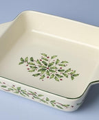 Lenox Holiday Christmas Stoneware Square Baking Dish - Image 4