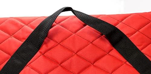 Simple Living Solutions Premium 7.5ft Quilted Rolling Christmas Tree Storage Bag. Store Disassembled 7.5 Artificial Christmas Trees or Holiday Supplies - Image 5