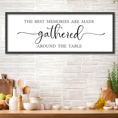 The Best Memories Are Made Gathered Around the Table Dining Room Wall Decor - Image 7