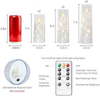 Raycare 7 Pack Flameless Battery Operated Pillar Candles with Remote Timer - Image 7