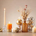 Foaincore 108 Pack Glass Candlestick Holders Bulk 2.5 Inch Taper Candle Holders Small Ritual Candle Stand Table Centerpieces for Wedding Christmas Valentine's Festival Party Dining Decorations (Clear) - Image 3