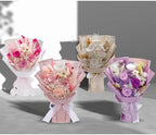 Bonsion Fall Flowers Gifts for Mom, Flower for Delivery, Preserved Roses Bouquets, Birthday Gifts for Women, Mothers Day Flowers for Wife (Orange) - Image 6
