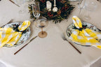 Yellow Cloth Napkins - Reusable Yellow Cotton Napkins - 100% Cotton, 12-Pack, 20"x20", Washable Checkered Plaid Table Napkins for Everyday Use and Parties, Weddings and Baby Showers (12 Pack) - Image 3