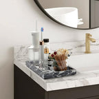Marble Bathroom Tray,Pure Natural Vanity Tray - Image 5