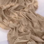 Nude Cheesecloth Table Runner Neutral Boho Fall Runner for Table, 12 Pack - Image 5