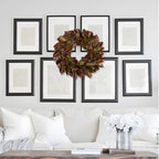 Briful 23in Christmas Magnolia Leaf Wreath for Front Door - Image 5