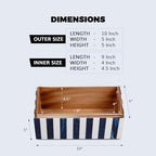 Handicrafts Home Decorative Organizer Box 10x5 – Large Keepsake Box with Lid, Modern Decorative Storage Box, Bohemian Coffee Table Décor, Jewelry & Memory Box, Decorative Accent Box for Home Décor - Image 2