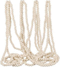 Fairysandy 39.3 ft Christmas Wood Bead Garland Farmhouse Christmas Decor by FairySandy