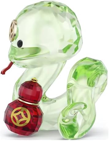 Swarovski Asian Symbols Cute Snake Crystal Figurine - Image 2