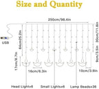 Diwali Decorations Items, Diwali Lights, 12 Warm White Diya Curtain Decoration Lights, Happy Diwali Decorations for Indoor Outdoor, Diyas for Decor (Diwali String Lights 1) - Image 5