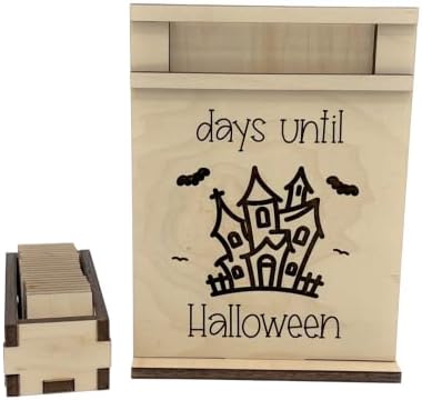 Wood Countdowns (Halloween) by MadeByRAndR