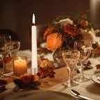 FoldTier 24 Pcs Bronze Taper Candle Holders Bulk for 0.98 Inch Pillar - Image 2