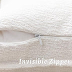 Decorative Throw Pillow Covers 20x20 Chenille Boho Pillowcase - Image 3