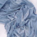 Dusty Blue Fall Cheesecloth Table Runner Boho Dinning Decor 10ft, 6 Pack - Image 5