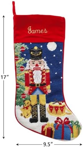 Lillian Vernon Personalized Heirloom Needlepoint Stocking - Image 4
