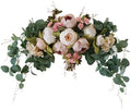 Wedding Arch Flowers 30 Inch Rustic Artificial Floral Swag Decor by H%26S+BRIDAL