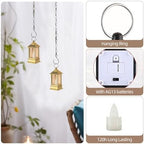 24 Pack Gold Mini Lanterns Decorative Indoor, for Wedding Decor - Image 3