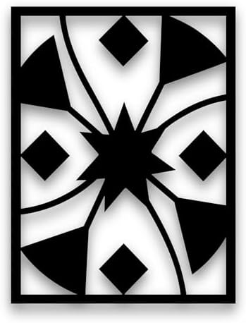 GlintHome Minimalist Wall Art - Black Abstract Metal Wall Decor 3D Textured Metal Wall Sculptures for Living Room Bedroom Bathroom Study Room by GlintHome