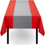 Disposable Table Runner for Dining Table, 16" 20-Pack Linen-Like Grey Paper Table Runners for Party, Wedding Or Event - Image 3