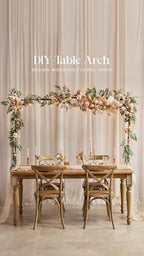 Ling's moment Artificial Wedding Fall Flowers Deluxe Combo, Boho & Nude - Image 5