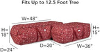 Covermates Christmas Tree Storage Bag, Red Snowflake - Image 3