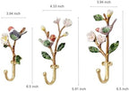 Vintage Wall Hooks Decorative Rack Hangers, 3 Pack Metal Wall Mounted Hook for Hanging Coats - Image 2