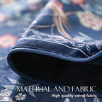 Patdrea Designer Elegant French Velvet Table Runner,12"X102"-Lanruoting - Image 5