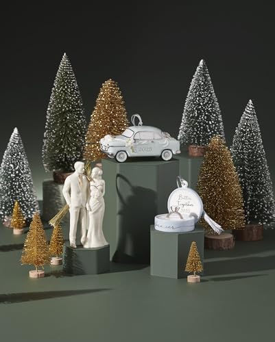 Lenox 2025 Just Married Vintage Car Christmas Hanging Ornament - Image 6