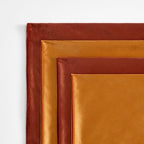 GIGIZAZA Pack of 4 Decorative Velvet Pillow Covers 20x20 Orange - Image 5