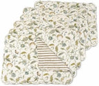 Bailey Vintage Quilted 100% Cotton Set of 6 Placemats 13" x 19" by CFHome