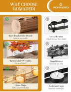 Romadedi Thanksgiving Fall Centerpiece Candle Holder for Table Decor - Image 6