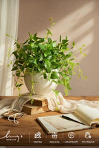 Ling's moment Artificial Clematis Cascading Greenery Garlands Vines - Image 2