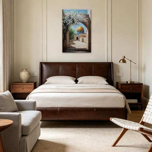 Islamic Wall Art Mosque Painting Wall Decor(Mosque-4,28x42inch (70x105cm)) - Image 4