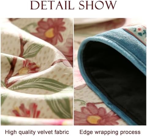 Patdrea Designer Elegant Velvet Table Runner,12"X102"-Montebourg B - Image 5