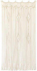 Macrame Curtain Long Cotton Window Panel Boho Room Divider 35"W*70"L by IOWER