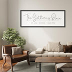 The Gathering Place Wall Art 32x12 Inch Gather Sign for Dining Room Kitchen - Image 5
