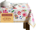 Maison d' Hermine Table Cloth Rectangle Table Reusable 100% Cotton 60"x108" by MaisondHermine