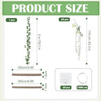 Bucherry Enchanted Fairy Classroom Set, Artificial White Wisteria Vines - Image 3