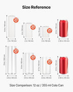 VEVOR Pillar Candles and Glass Vases Set 120 Pcs, Clear Cylinder Hurricane Candle Holders for Wedding Centerpieces, Tall Vase for Table Decor, Wedding Party,Thanksgiving,White (2.56" x 4.7",5.9",7.9") - Image 6