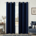 KOUFALL Boys Kids Small Curtains for 36 Inch Wide Window,Narrow and Long Thermal Insulated Light Blocking Heat Block Curtains for Living Room Bedroom,38 x 84 Inch Length 2 Panels by KOUFALL