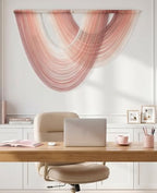 Tempospark Large Macrame Wall Hanging, 59x39 Inch Boho Wall Hanging, Macrame Wall Art Hand-dyed Ombre Design for Bedroom Living Room Apartments Entryways, or Above Bed - Image 4