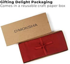 Classic Linen™ by D'Moksha, Red Table Runner 60 Inches, 100% Pure Linen, Coffee Table Runner, 14 x 60 Inch for Dresser Tables- Fall, Weddings, Outdoor Hosting - Image 4