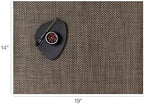 Chilewich Basketweave Placemats, Woven Rectangle Placemats Set of 4 - Image 2